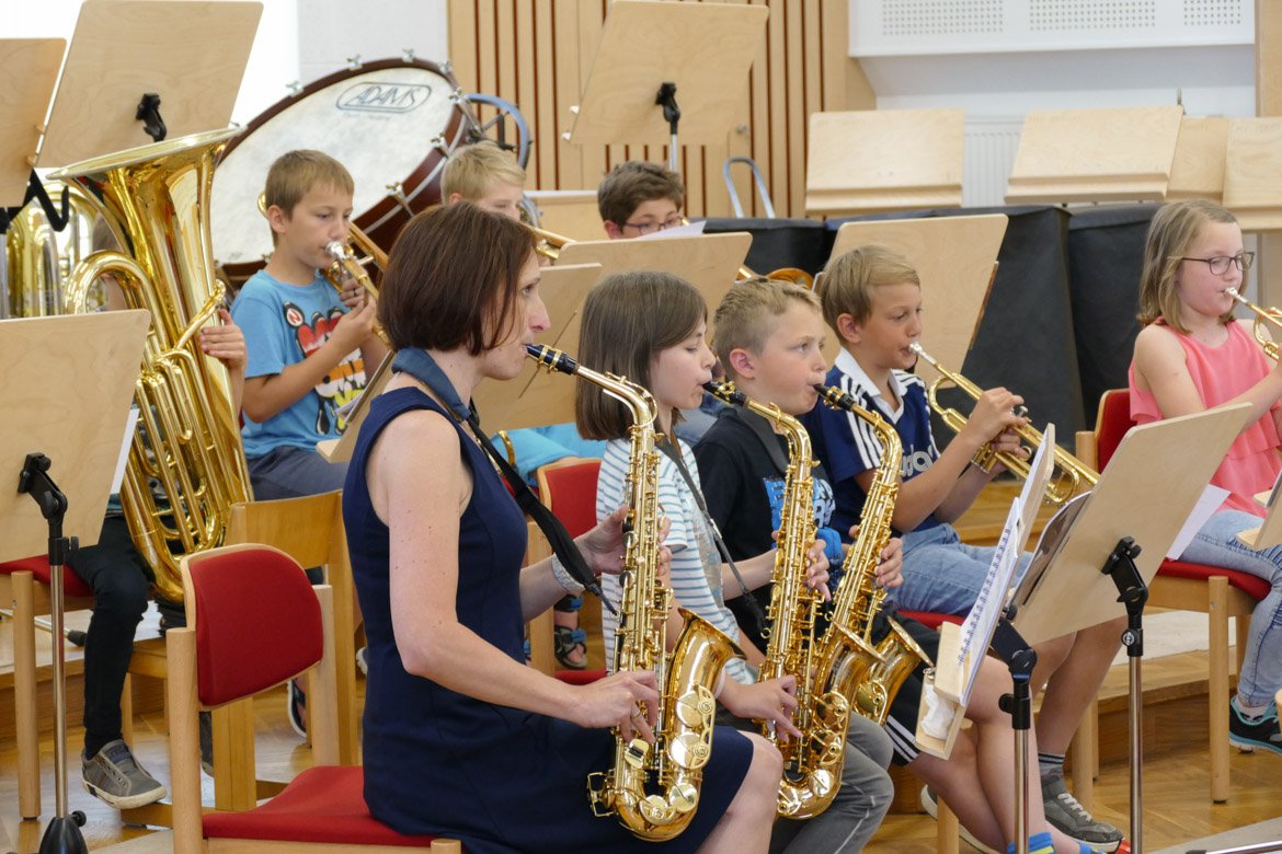 Abschlußkonzert Bläserklasse