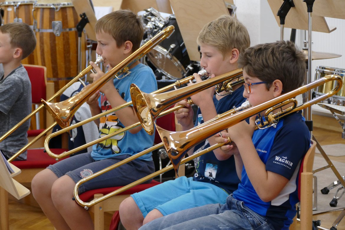 Abschlußkonzert Bläserklasse