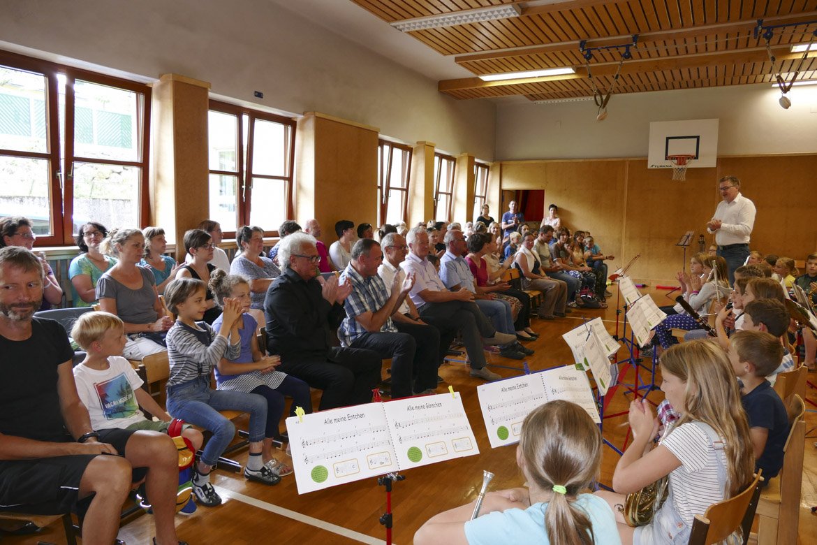 Abschlußkonzert Bläserklasse