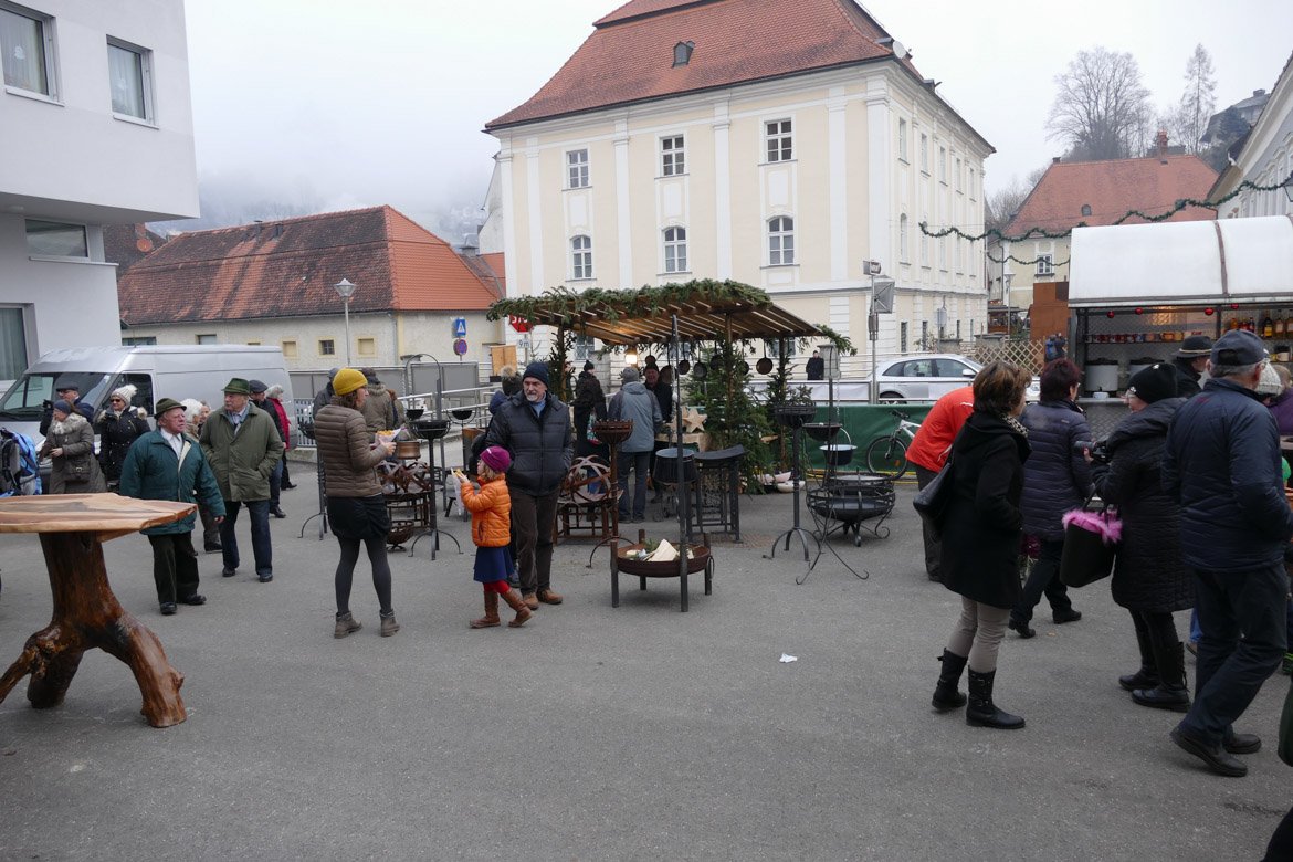 Brennende Schmiedeweihnacht
